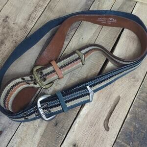 2 Leather Belt Bundle Business Casual Men's/unisex Large